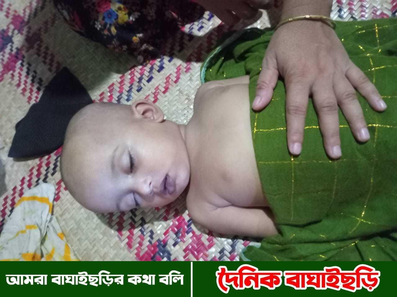 কলেজ পাড়ায় বন্যার পানিতে ডুবে দেড় বছরের শিশুর মৃত্যু