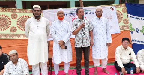 বাঘাইছড়িতে বিএনপির ইফতার মাহফিলে দ্রুত নির্বাচনের দাবী জানান দীপু