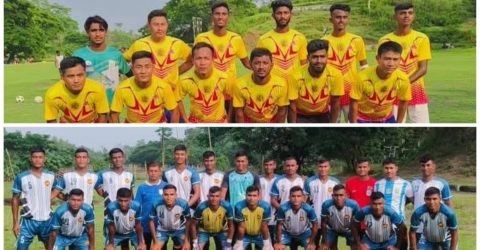 বাঘাইছড়ি একদশ বনাম বাঘাইহাট জোন একাদশের প্রীতি ফুটবল খেলা অনুষ্ঠিত