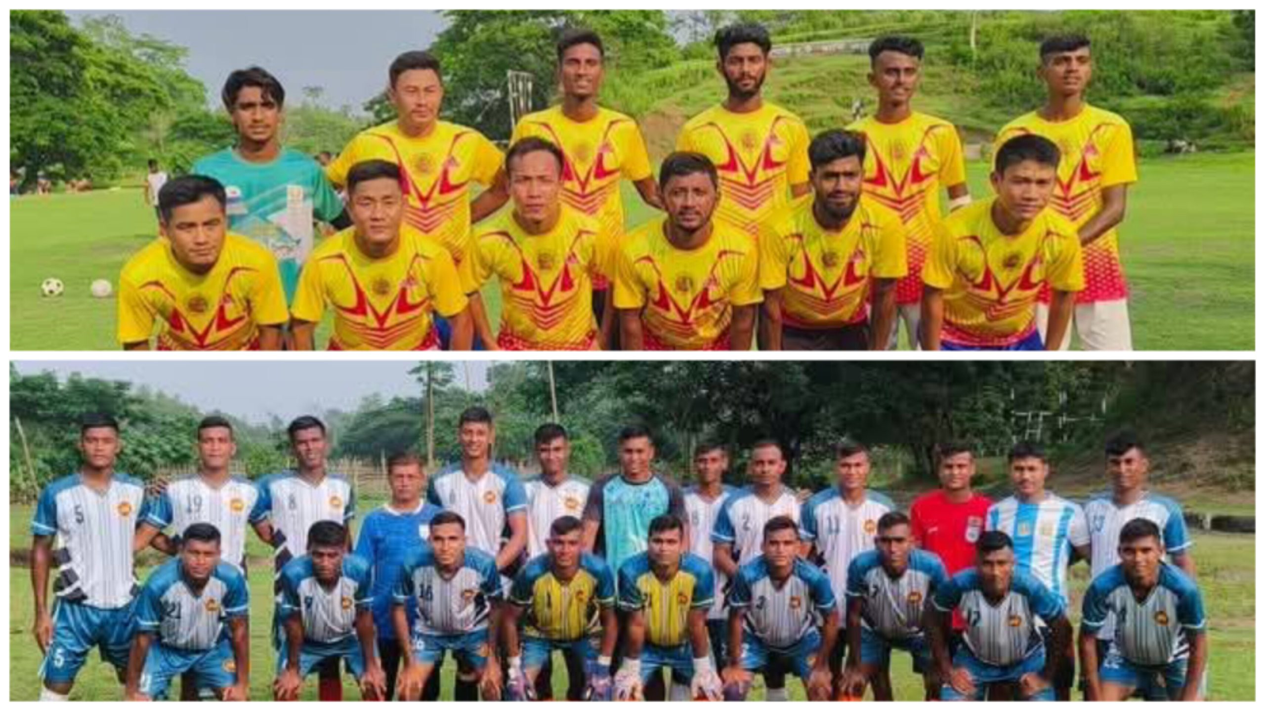 বাঘাইছড়ি একদশ বনাম বাঘাইহাট জোন একাদশের প্রীতি ফুটবল খেলা অনুষ্ঠিত