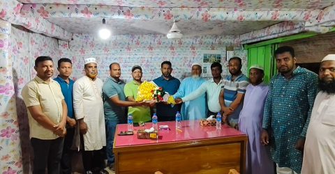 বাঘাইছড়ি প্রেসক্লাব কমিটির সাথে জামায়াতের শুভেচ্ছা বিনিময় ও সংবর্ধনা প্রদান