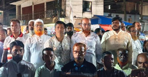 বাঘাইছড়িতে জুলাই–আগস্ট গণঅভ্যুত্থানে শহীদদের স্মরণে বিএনপির মৌন মিছিল