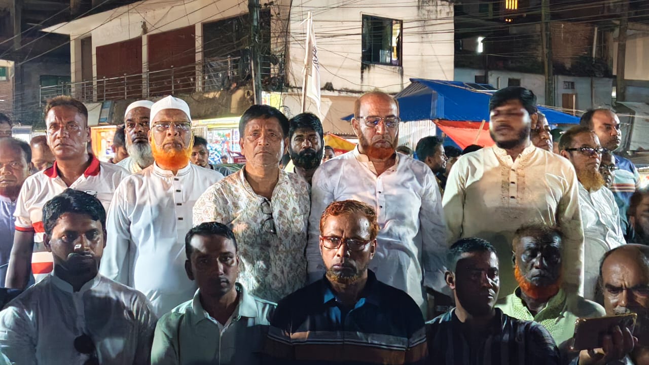 বাঘাইছড়িতে জুলাই–আগস্ট গণঅভ্যুত্থানে শহীদদের স্মরণে বিএনপির মৌন মিছিল