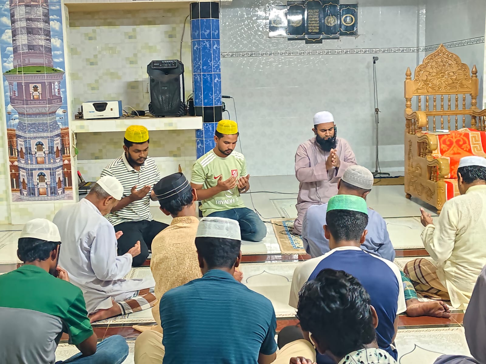 কাচালং কলেজ ছাত্রদলের উদ্যোগে জুলাই-আগস্ট শহীদদের স্মরণে দোয়া মাহফিল 