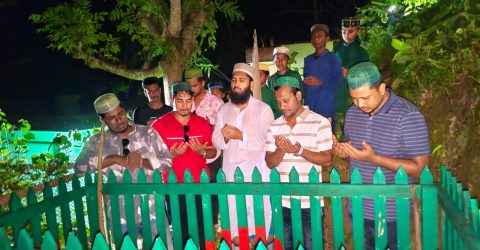 রাবিপ্রবি ছাত্রদলের প্রতিষ্ঠাকালীন সংগঠক মরহুম জসিম এর কবর জিয়ারত করেন সাব্বির