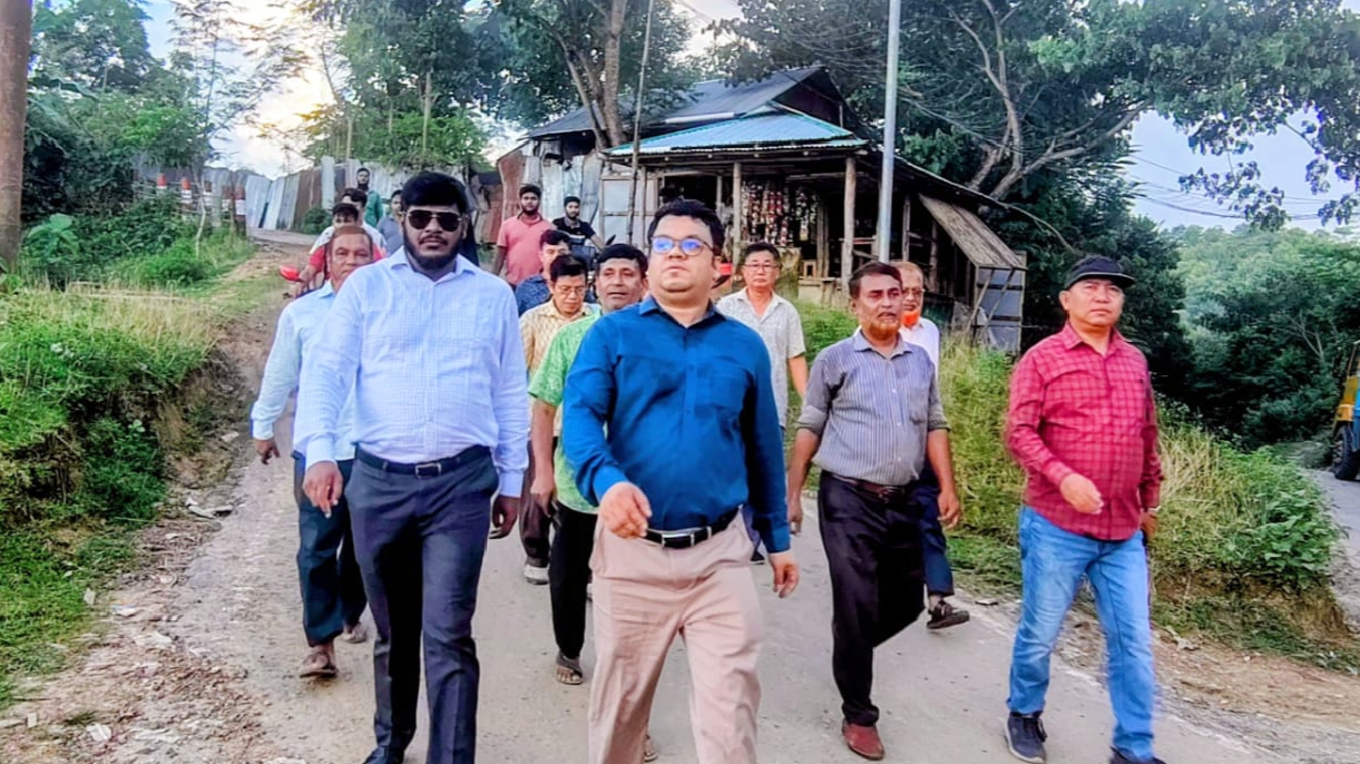 ঐতিহ্যবাহী মারিশ্যা বাজার ফান্ডের জায়গা প্রতিস্থাপন পরিদর্শন