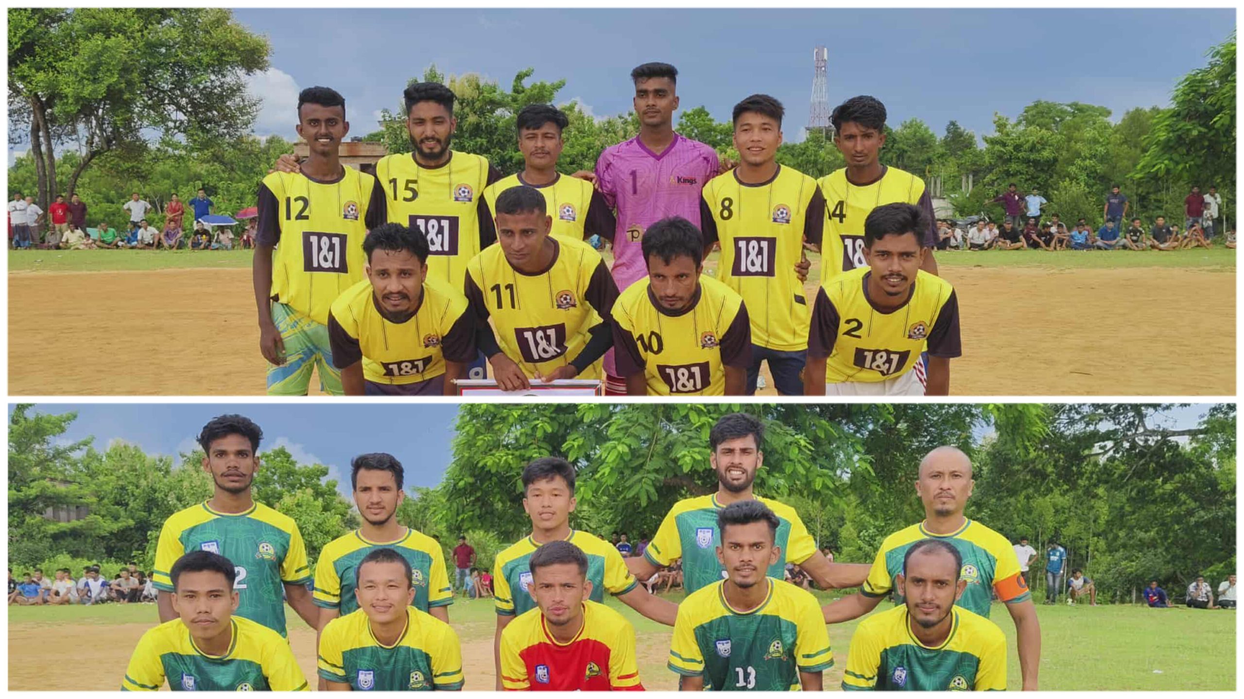 উগলছড়ি বনাম পানছড়ি দলের প্রীতি ফুটবল ম্যাচ অনুষ্ঠিত