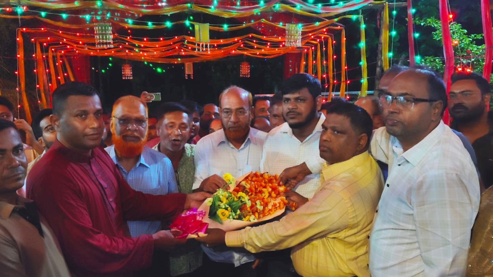 বাঘাইছড়িতে দুর্গাপূজা মণ্ডপ পরিদর্শন করলো বিএনপির নেতৃবৃন্দ