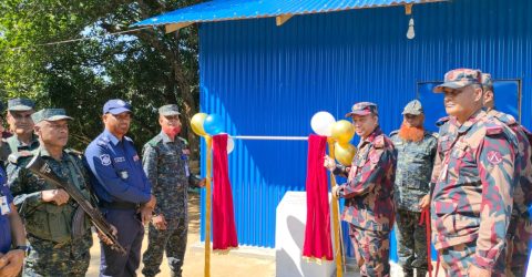 জরাজীর্ণ উলুছড়ি আনসার ক্যাম্প নতুন করে নির্মাণ করেছে মারিশ্যা জোন