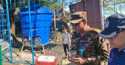 সাজেকের মাসালং বাজারে বিশুদ্ধ পানির ব্যবস্থা করে দিল সেনাবাহিনীর বাঘাইহাট জোন