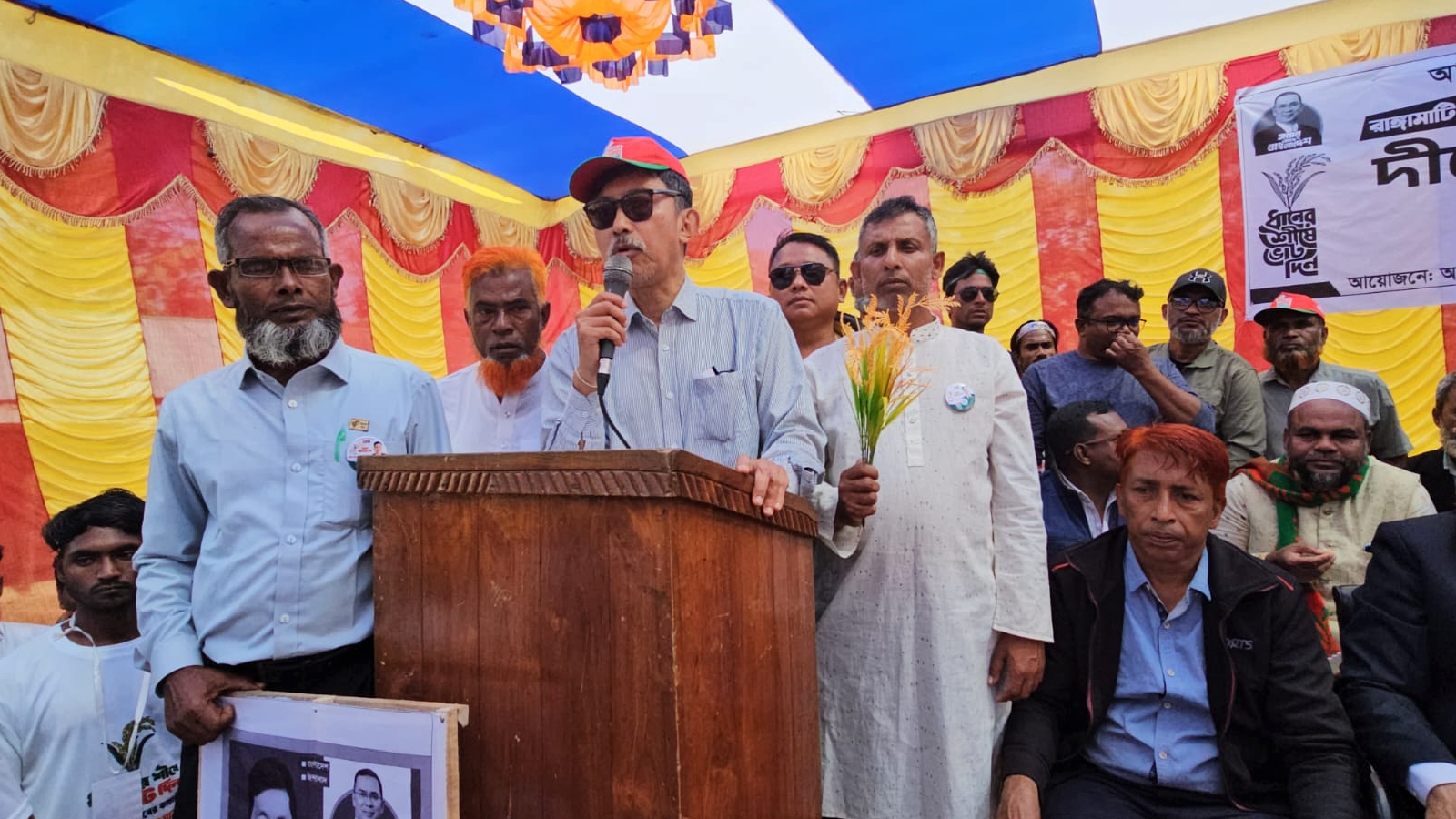 বাঘাইছড়িতে নির্বাচনী পথসভায় শান্তি ও উন্নয়নের বার্তা দীপেন দেওয়ানের