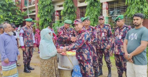 ছয় শতাধিক বন্যার্তদের পাশে মারিশ্যা জোন, ২৫০ জন পেলো চিকিৎসাসেবা