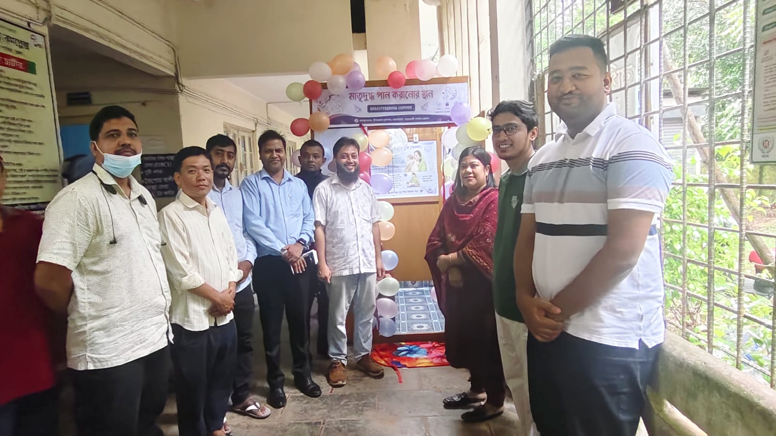ইউ এন ওর উদ্যোগে বাঘাইছড়ি স্বাস্থ্য কমপ্লেক্সে ব্রেস্টফিডিং কর্ণার স্থাপন